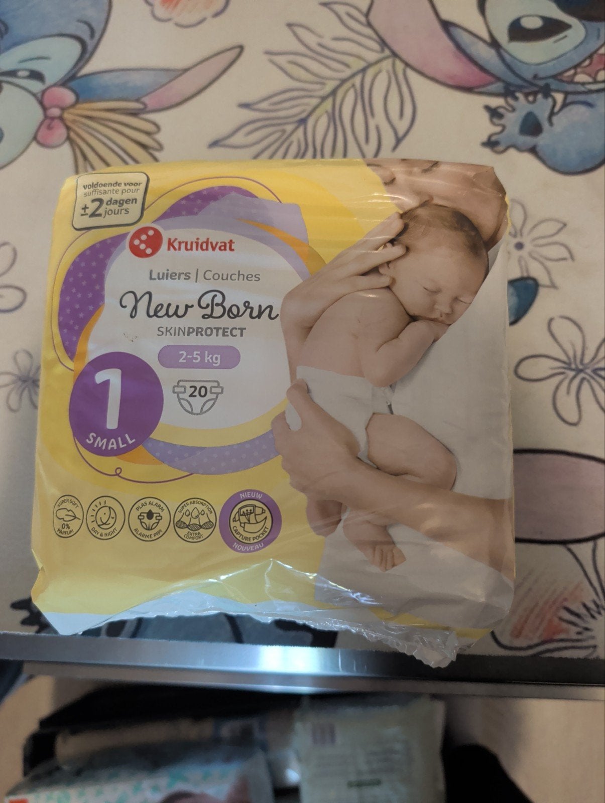 Kruidvat New Born Luiers Maat 1 (2-5 kg) - 20 stuks, Ophalen