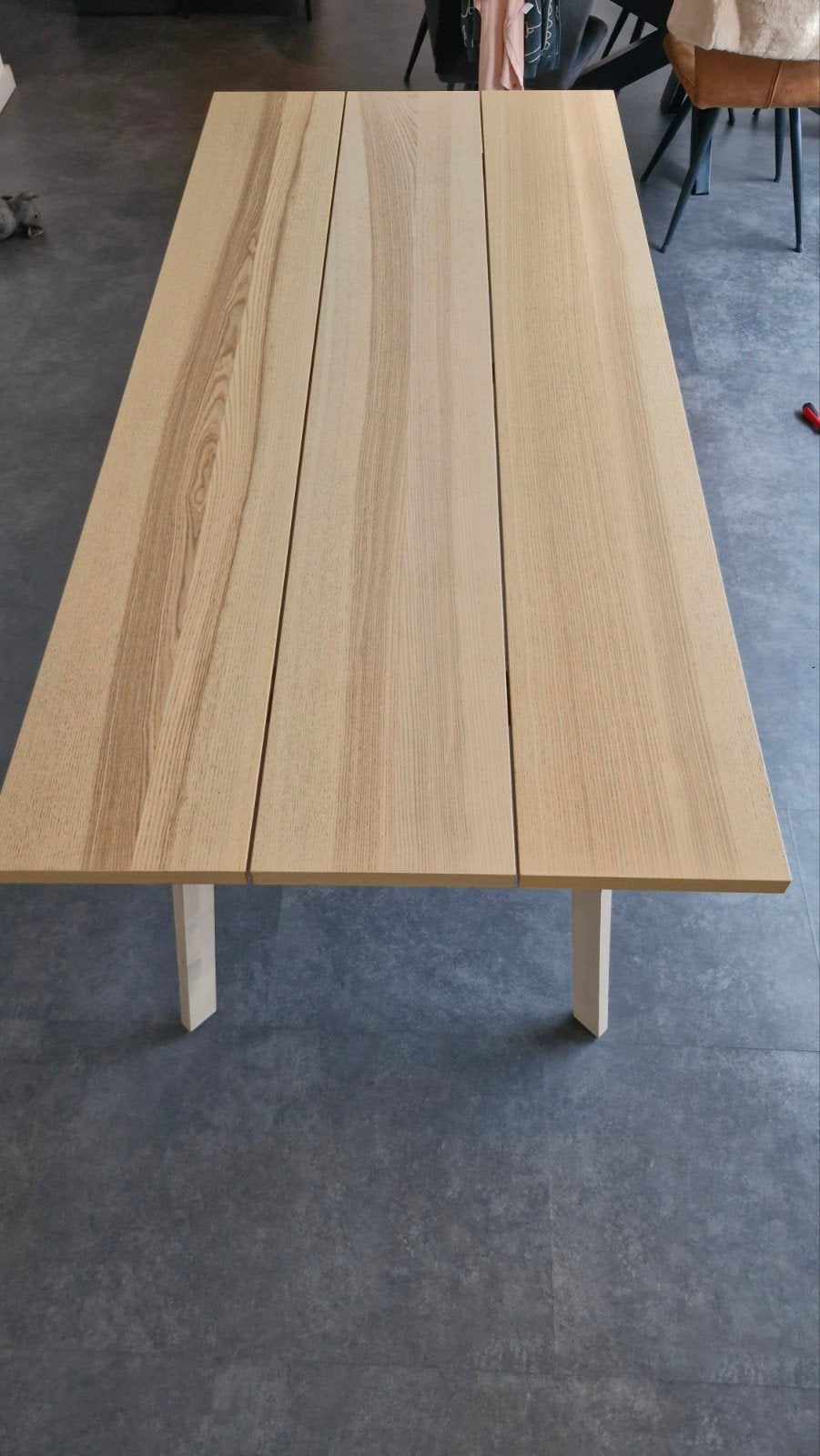 IKEA YPPERLIG eetkamertafel 90x200, Ophalen, Gebruikt, 200 cm of meer, 50 tot 100 cm