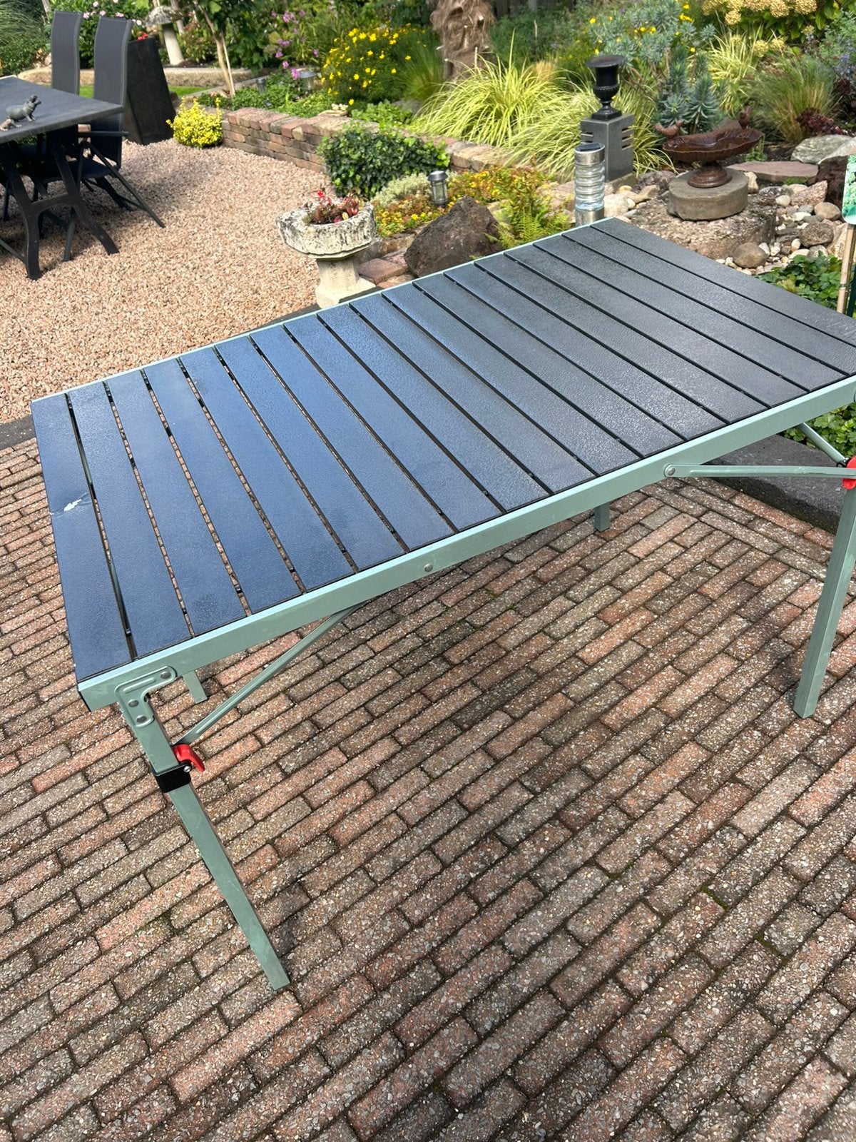 Inklapbare campingtafel, Ophalen, Gebruikt, Campingtafel