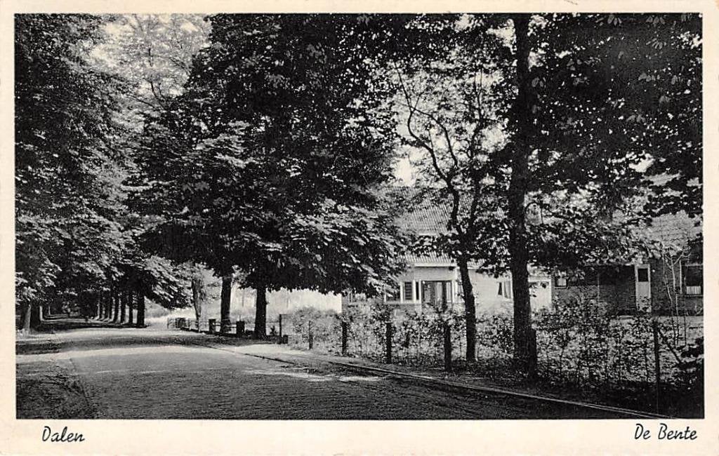 Dalen De Bente 1940 Coevorden Drenthe, Verzenden, 1920 tot 1940, Gelopen, Drenthe