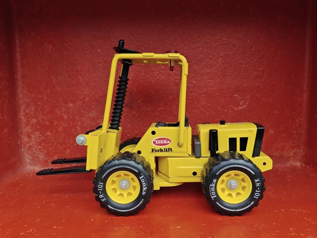 Tonka heftruck, Ophalen of Verzenden, Gebruikt, Overige merken