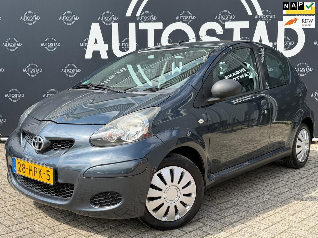 Toyota Aygo 1.0-12V Access NL-Auto / 2e Eigenaar / NAP / APK, Auto's, Toyota, Bedrijf, Te koop, Aygo, ABS, Airbags, Electronic Stability Program (ESP)