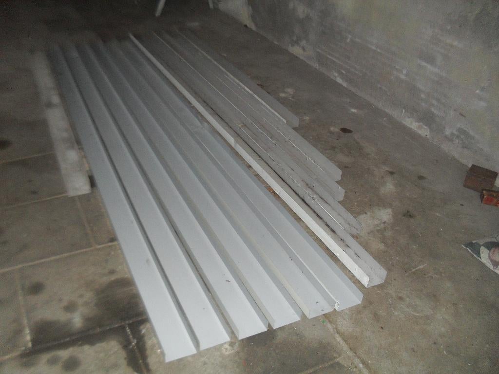 Damwand wandplaten ondergoot-kabelgoot, Ophalen, Zo goed als nieuw, Minder dan 180 cm, Palen