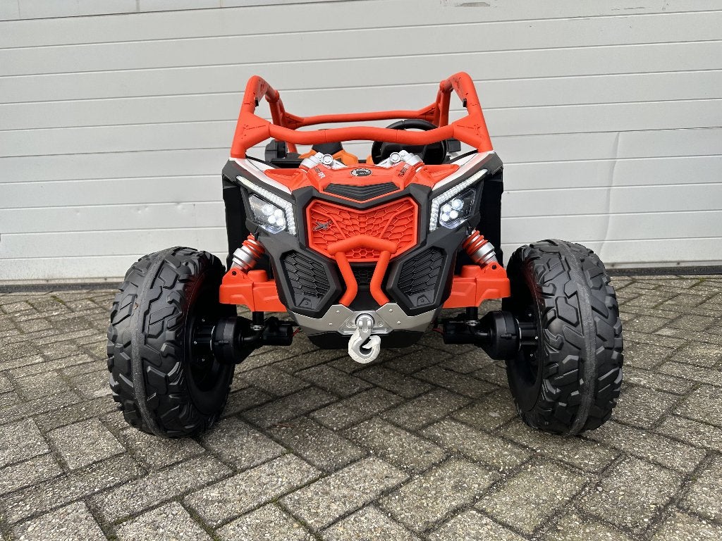 Kinders Auto CAN-AM buggy 24V 2 pers Oranje - RC - MP4 Touch, Ophalen of Verzenden, Nieuw