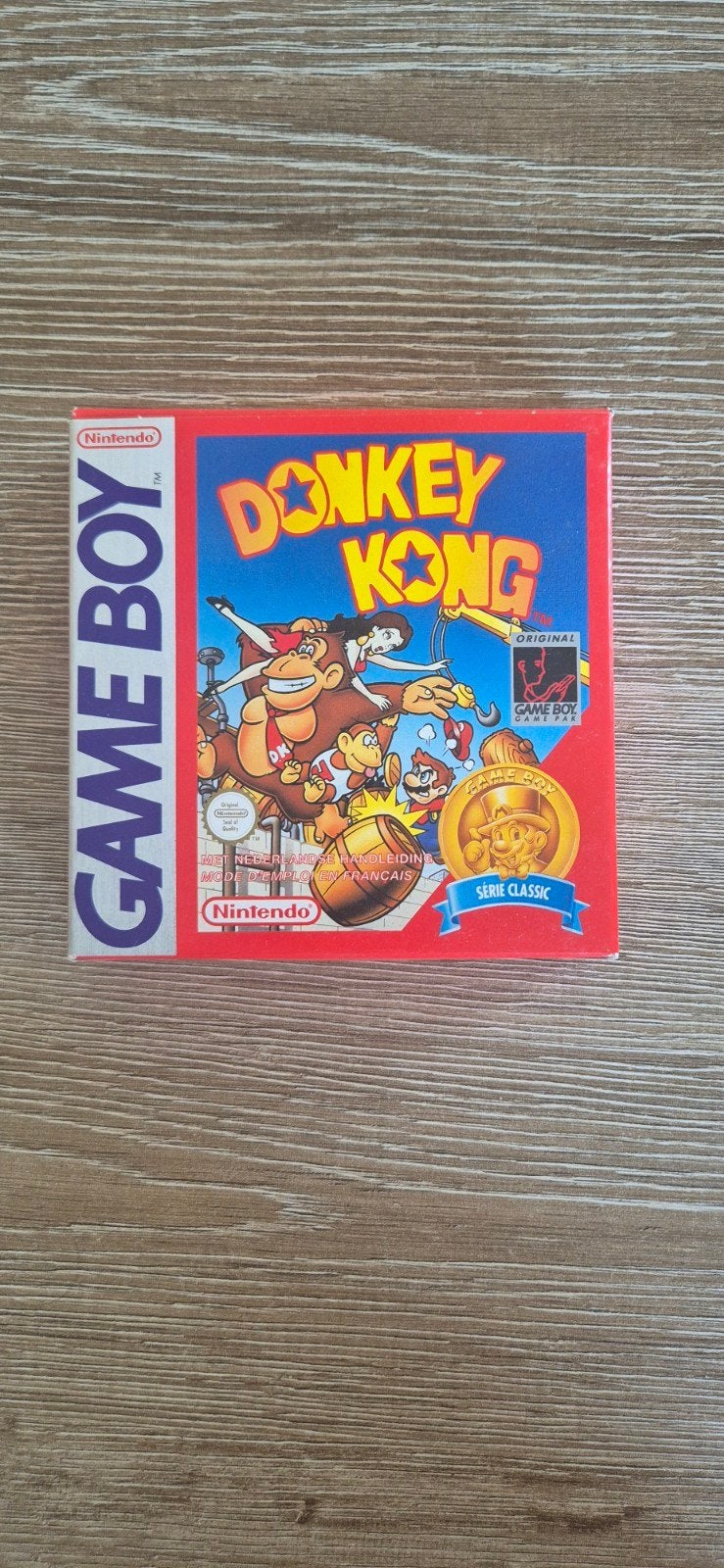 Donkey Kong Game Boy Classic - Compleet met doos en boekjes, 1 speler, Ophalen of Verzenden, Zo goed als nieuw, Vanaf 3 jaar
