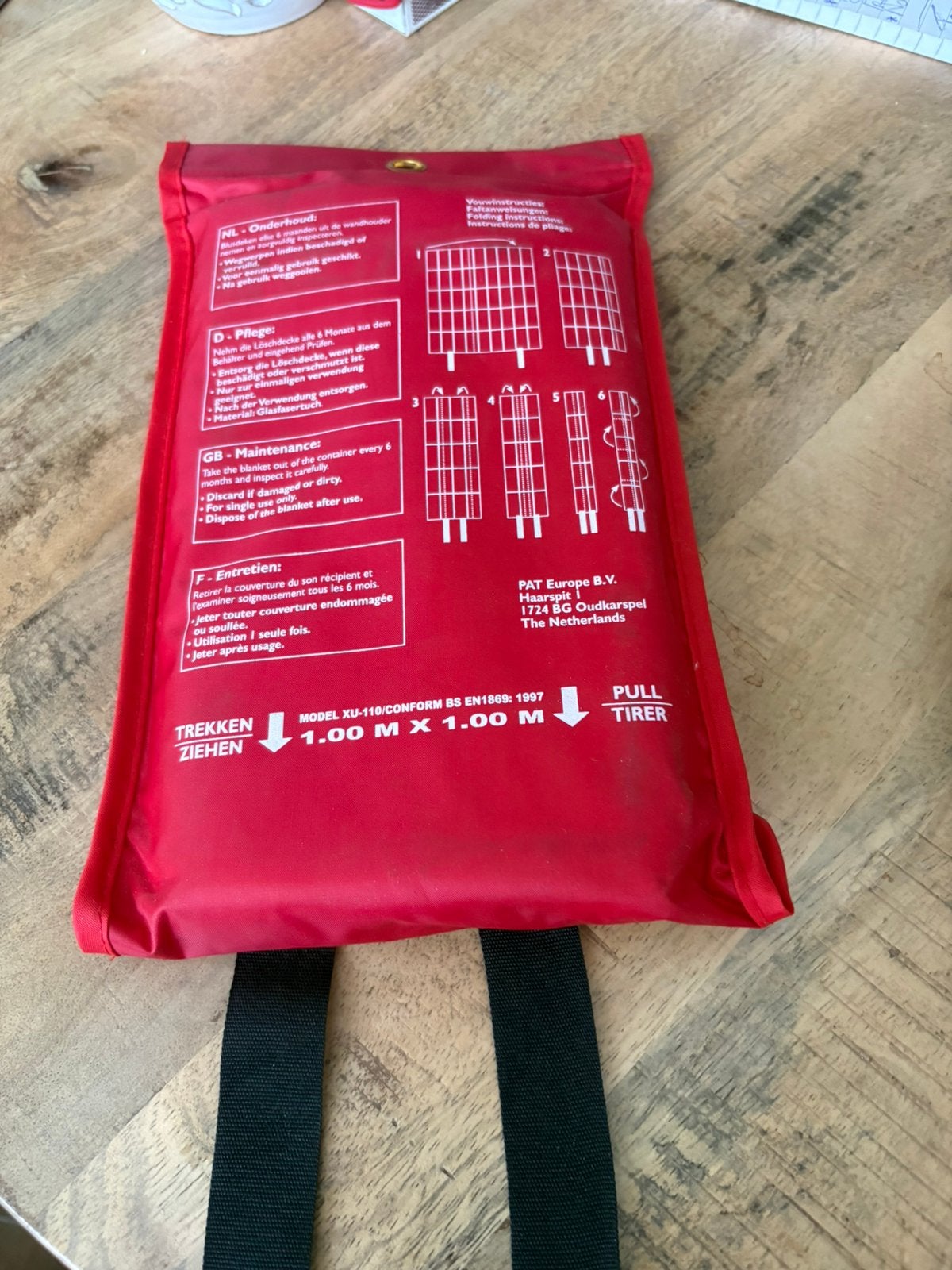 Blusdeken nieuw in verpakking Doe een goed bod, Huis en Inrichting, Brandblussers en Brandkasten, Ophalen of Verzenden, Nieuw