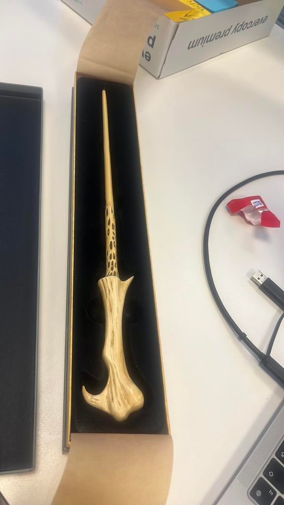 Harry potter toverstaf, Ophalen of Verzenden, Zo goed als nieuw, Actiefiguurtje