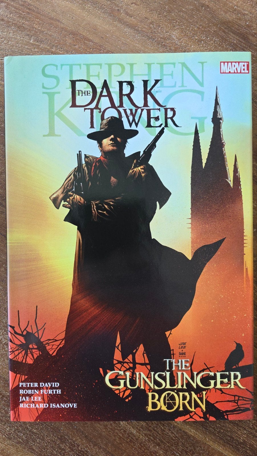 Stephen King's The Dark Tower: The Gunslinger Born, Boeken, Eén comic, Amerika, Stephen King, Peter David, Robin Furth, Jae Lee, Richard Isanove