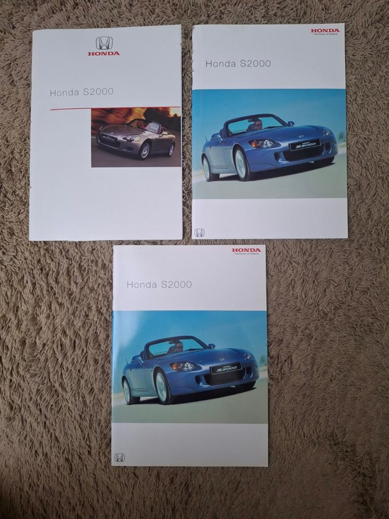 3x autofolder Honda S2000, Verzenden, Honda