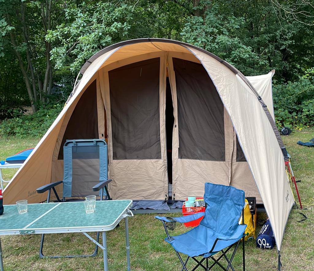 Eureka Lookout Loft familietent 4p - Polykatoen, Ophalen, Zo goed als nieuw, Tot en met 4