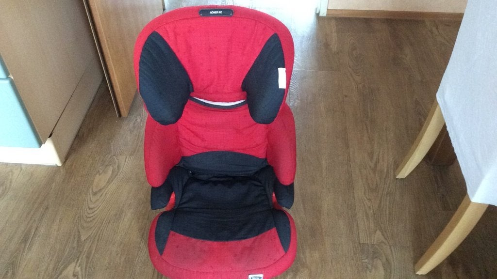 Römer Kid autostoel - Rood, 15-36 kg, Goede staat, Ophalen, Romer, Verstelbare rugleuning, 15 t/m 36 kg