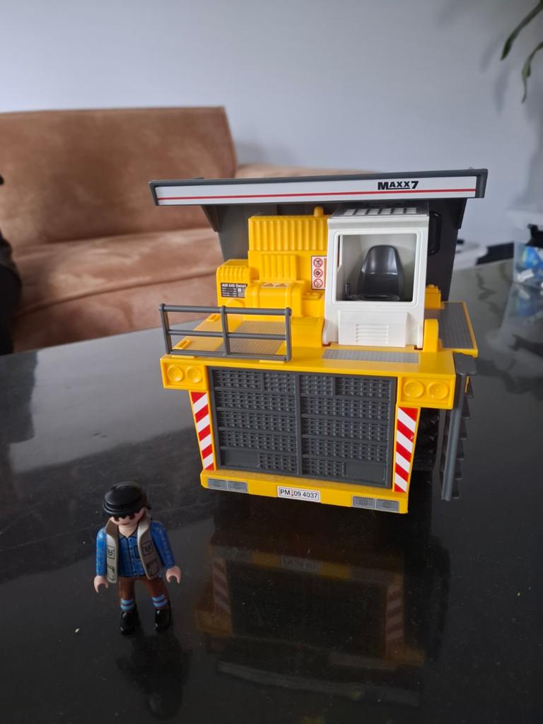 Playmobil 4037 MAXX7 kiepwagen, Ophalen of Verzenden, Zo goed als nieuw