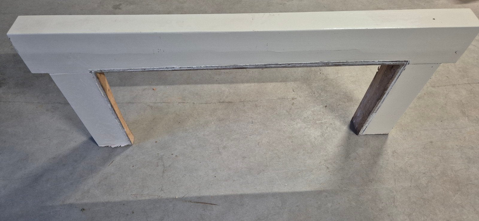 eiken houten balk voor schouw (haard), Ophalen, Gebruikt