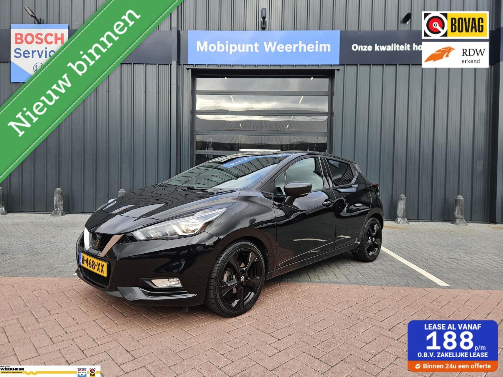 Nissan Micra 1.0 IG-T N-sport 100PK, Voorwielaandrijving, 101 pk, Euro 6, Automatische klimaatregeling