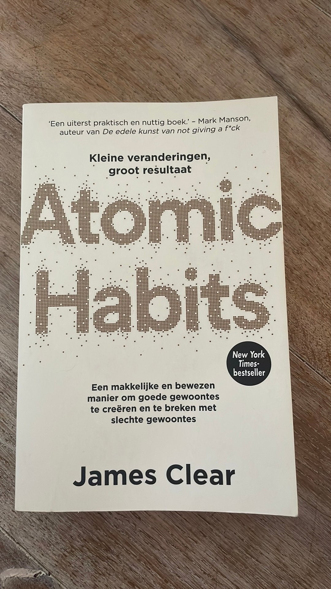 James Clear - Atomic Habits, Boeken, Ophalen of Verzenden, Zo goed als nieuw, James Clear