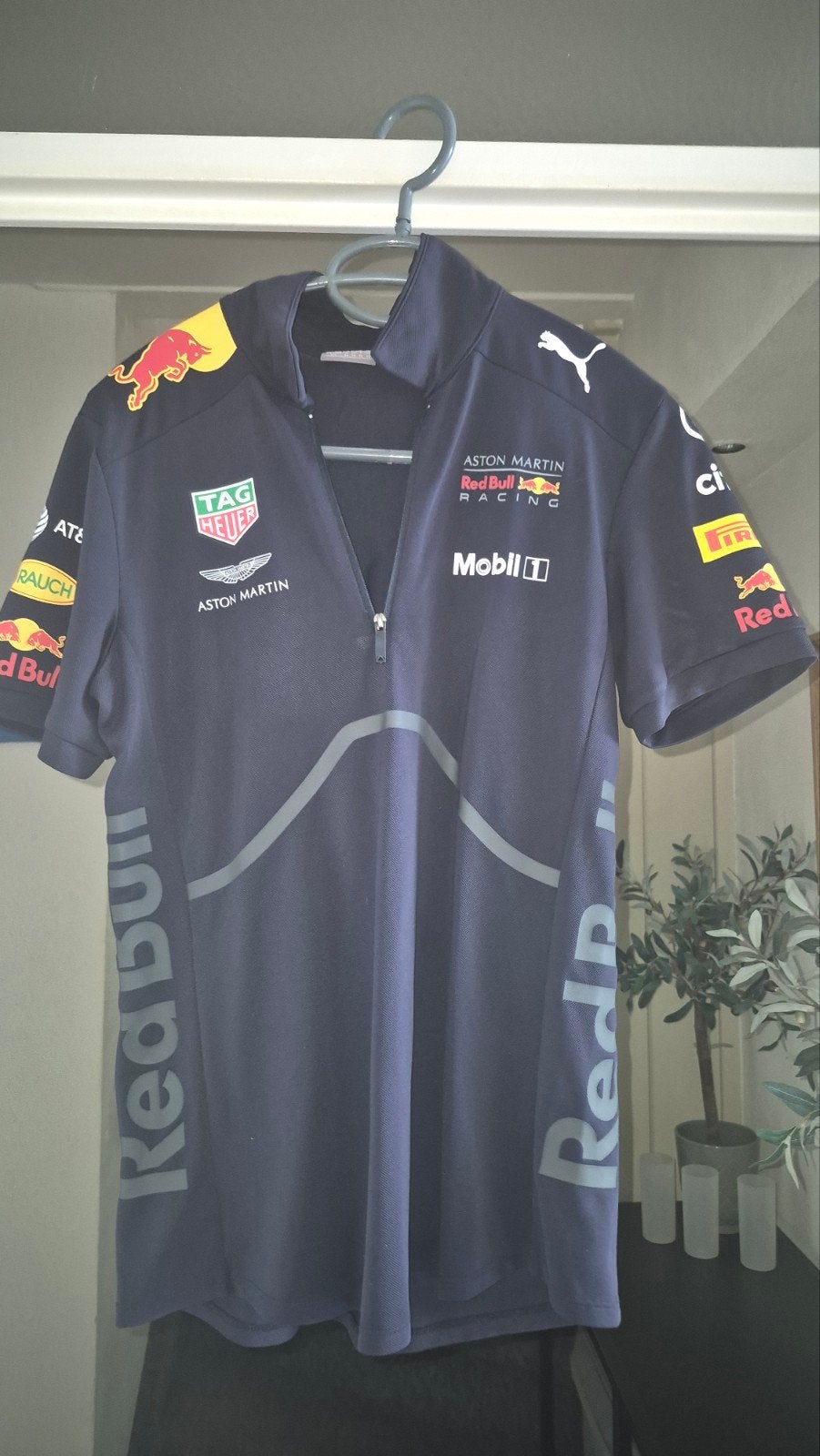 Red Bull Racing F1 Team Polo Shirt Puma, Ophalen of Verzenden, Zo goed als nieuw, Puma