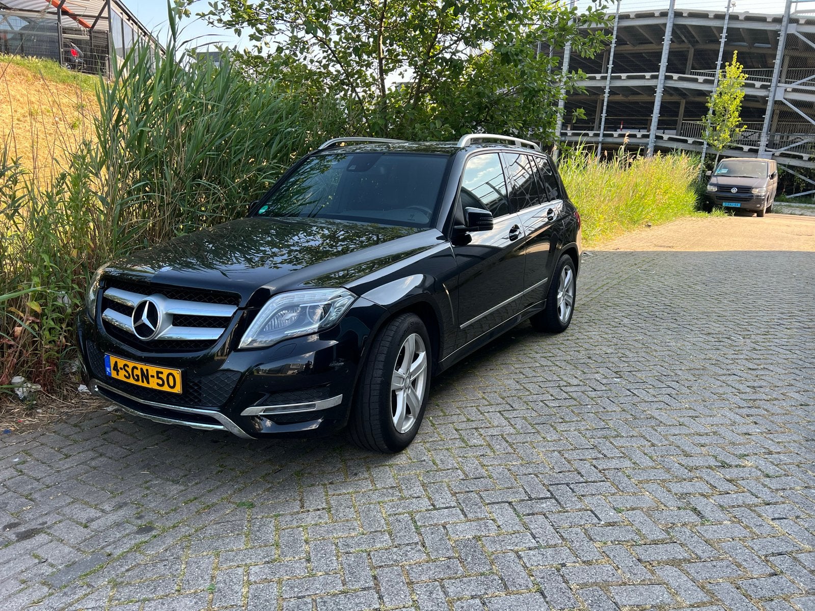 Mercedes-Benz GLK 2.1 CDI Glk220 4MATIC AUT 2013 Zwart, Auto's, Automaat, 1780 kg, 4 cilinders, Zwart