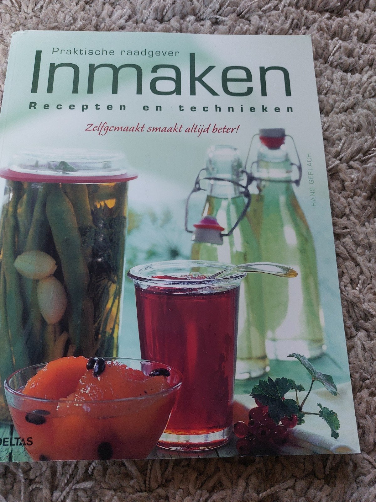 Inmaken: Recepten Technieken- Hans Gerlach, Boeken, Hans Gerlach, Overige typen, Ophalen of Verzenden, Zo goed als nieuw