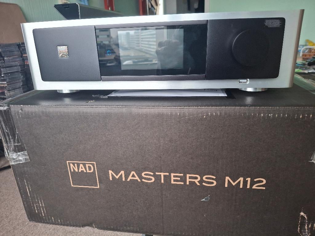 NAD M12 + MDC BLUESOUND MODULE streamer, Audio, Tv en Foto, Overige merken, Ophalen of Verzenden, Zo goed als nieuw, 120 watt of meer