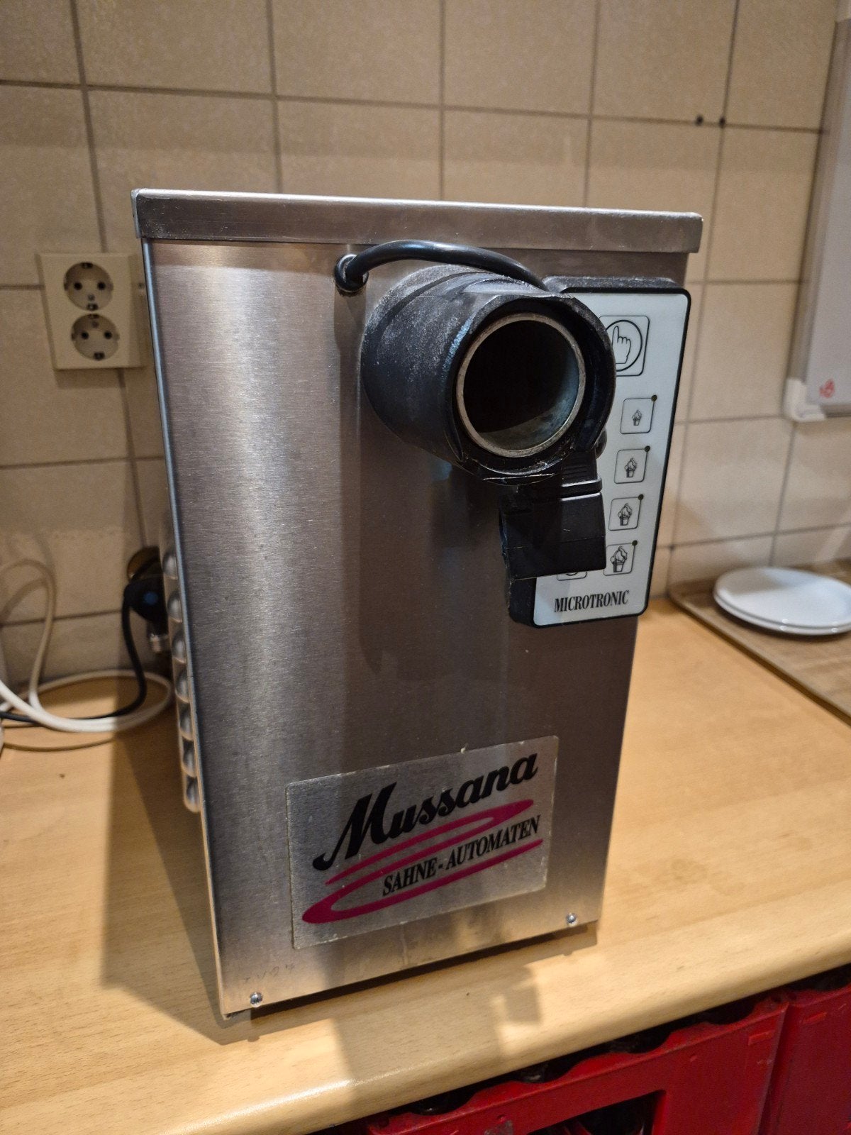 Slagroom machine, Ophalen, Koelen en Vriezen