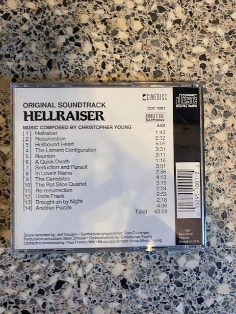 Hellraiser, Ophalen of Verzenden, Zo goed als nieuw