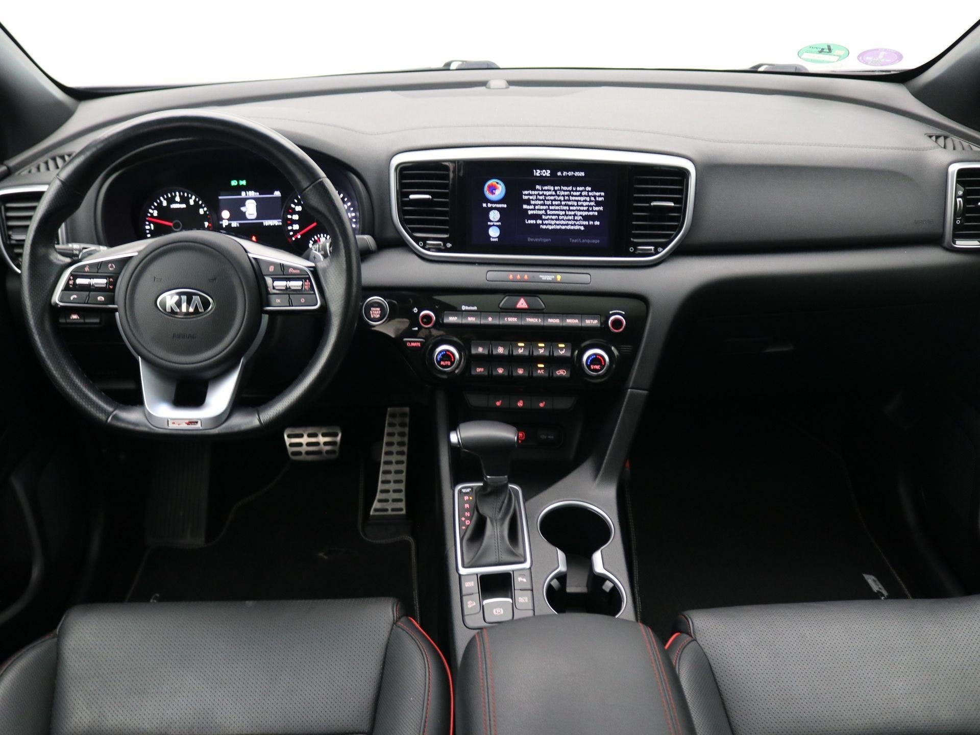 Kia Sportage 1.6 T-GDI GT-Line / Dealer Onderhouden / 7 Jaar, Auto's, Gebruikt, 4 cilinders, 1600 kg, 177 pk