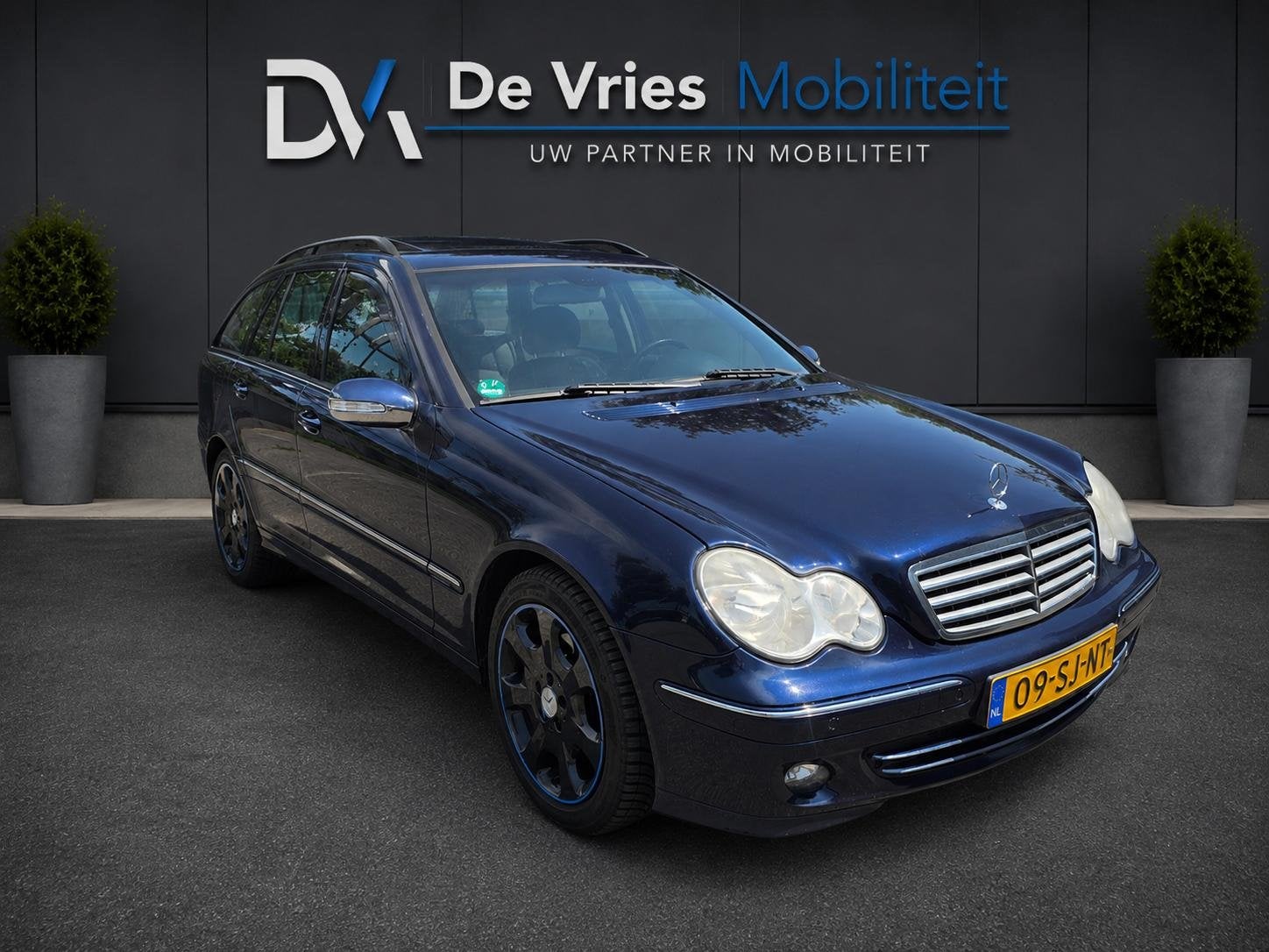 Mercedes-Benz C280 Combi Elegance *AUT-NAVI-LEDER*, Auto's, Mercedes-Benz, Automaat, Automatische klimaatregeling, 750 kg, 2997 cc