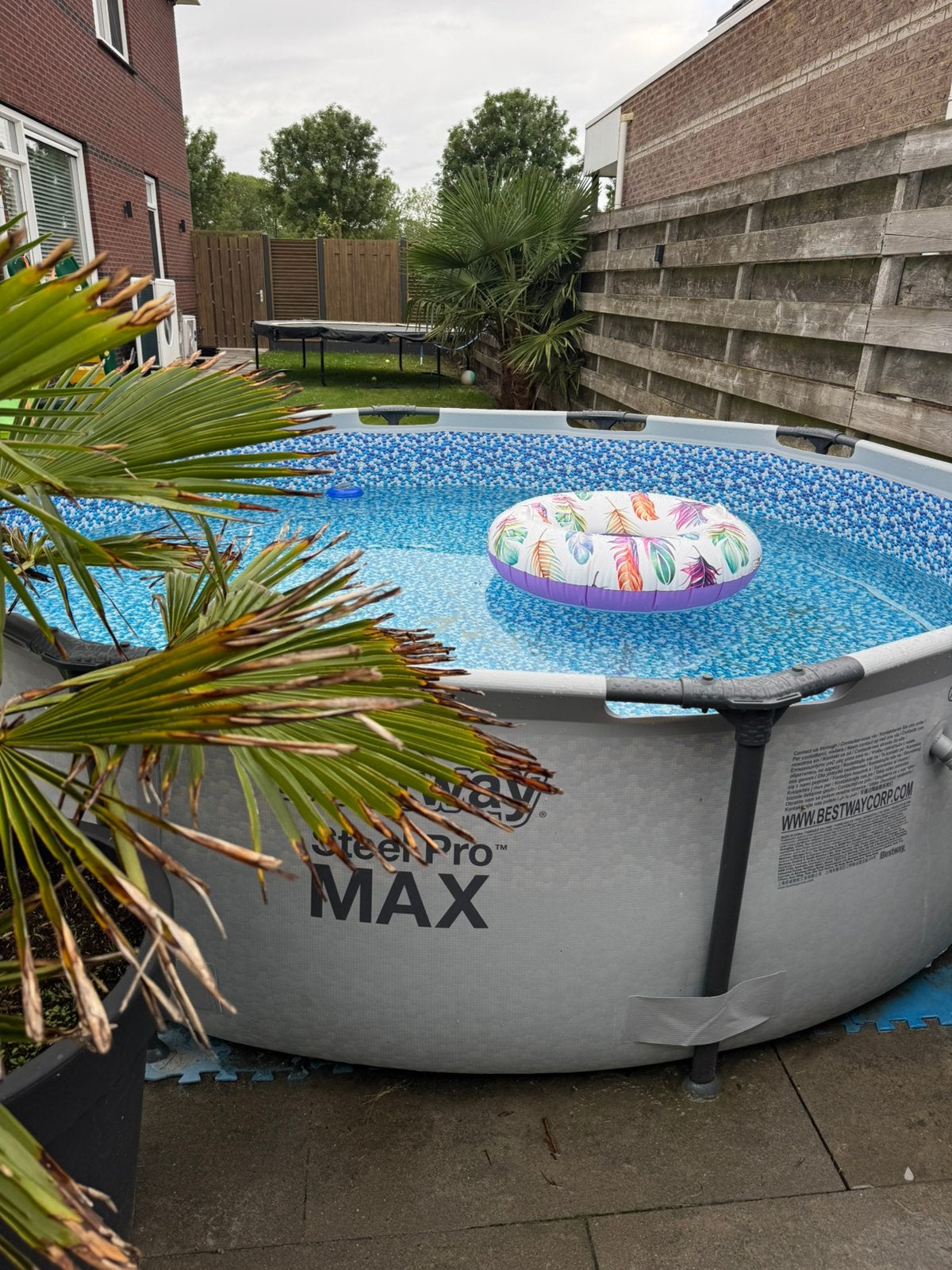 Zwembad intex, Ophalen, Minder dan 80 cm, Rond, 300 cm of meer