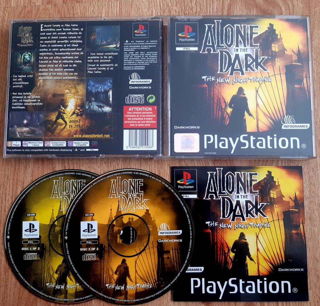 Alone in the Dark The New Nightmare - PS1, Avontuur en Actie, Vanaf 18 jaar, 1 speler, Ophalen of Verzenden