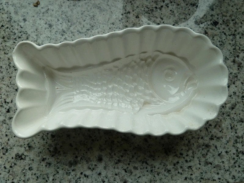 Vintage puddingvorm Vis, Overige typen, Ophalen of Verzenden, Zo goed als nieuw
