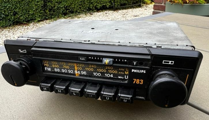 Philips 783 FM Oldtimer Radio, Ophalen of Verzenden, Zo goed als nieuw