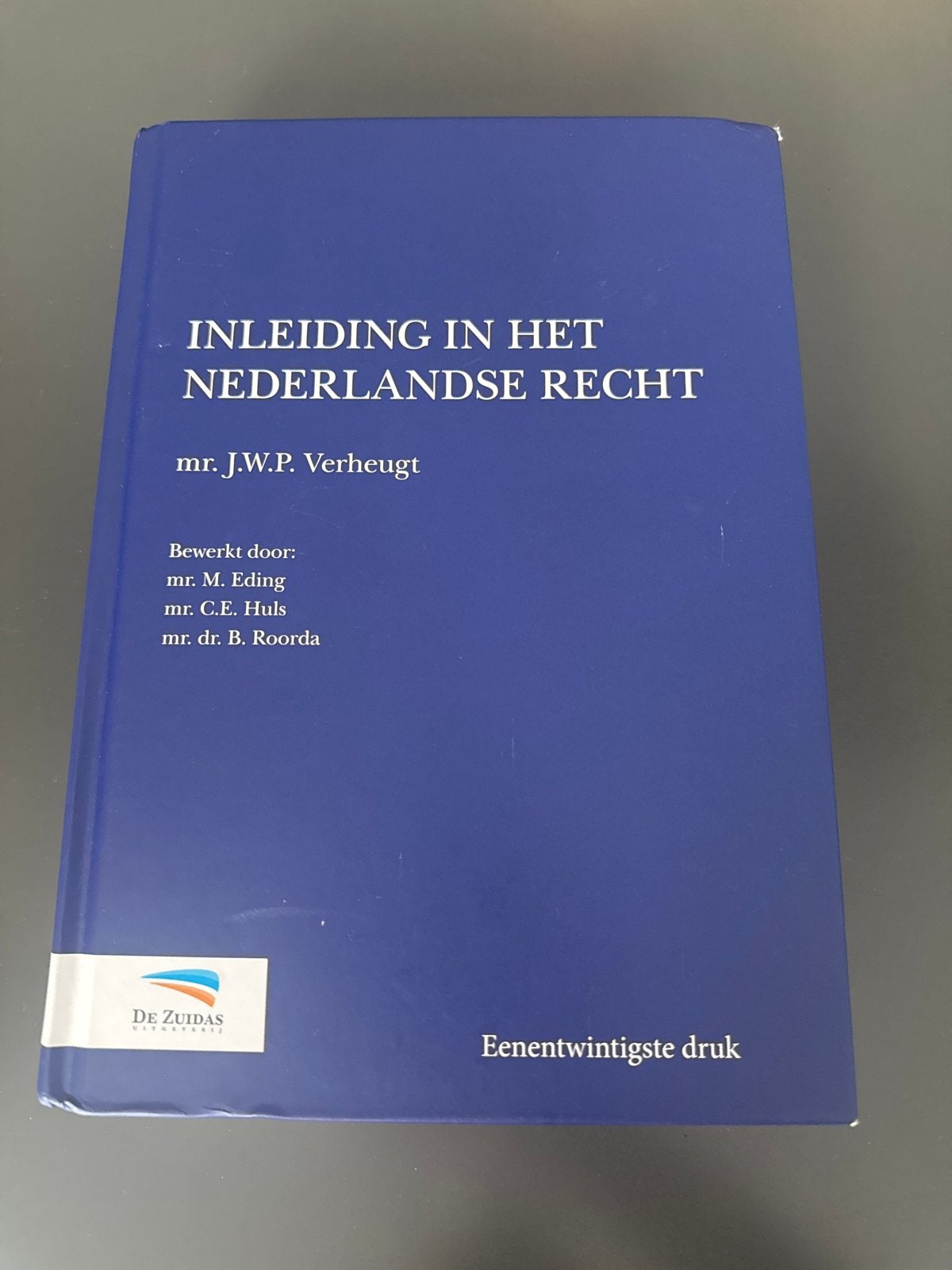 Inleiding in het Nederlandse Recht - mr. J.W.P. Verheugt, Ophalen of Verzenden, Gamma, Gelezen, WO