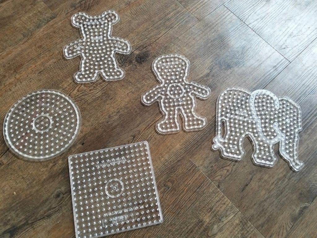 Setje Grondplaten voor maxi strijkkralen, Kinderen en Baby's, Ophalen of Verzenden, Zo goed als nieuw, Knutselen