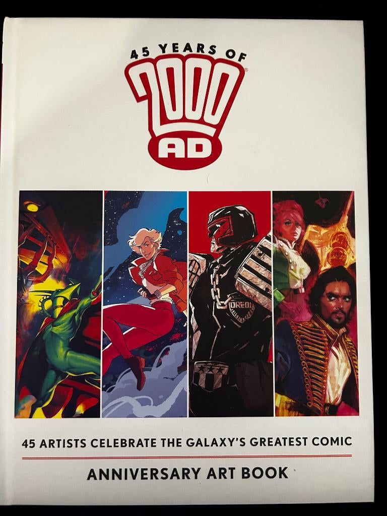 2000 AD Anniversary Art Book, Eén stripboek, Ophalen of Verzenden, Zo goed als nieuw