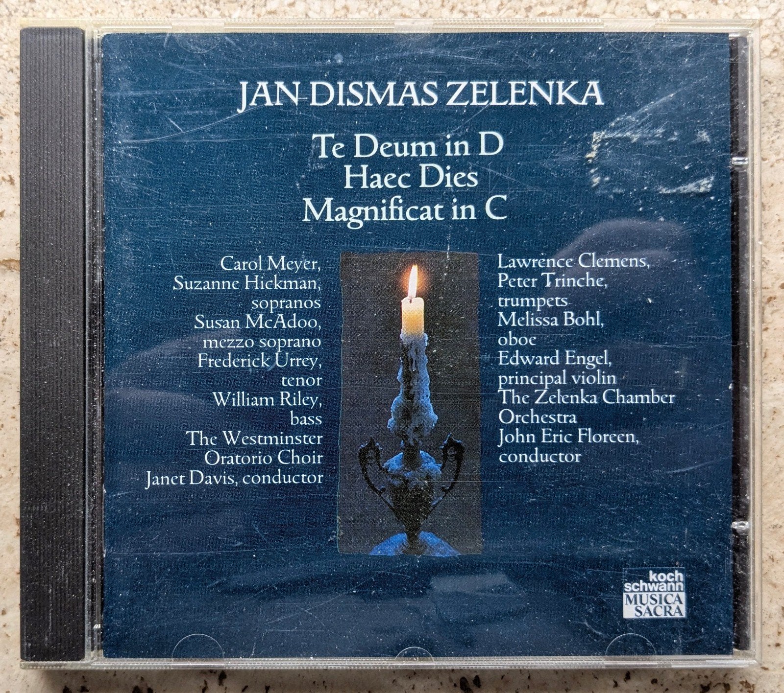 Jan Dismas Zelenka: Te Deum in D, Magnificat in C CD, Cd's en Dvd's, Cd's | Klassiek, Ophalen of Verzenden, Barok, Gebruikt, Vocaal