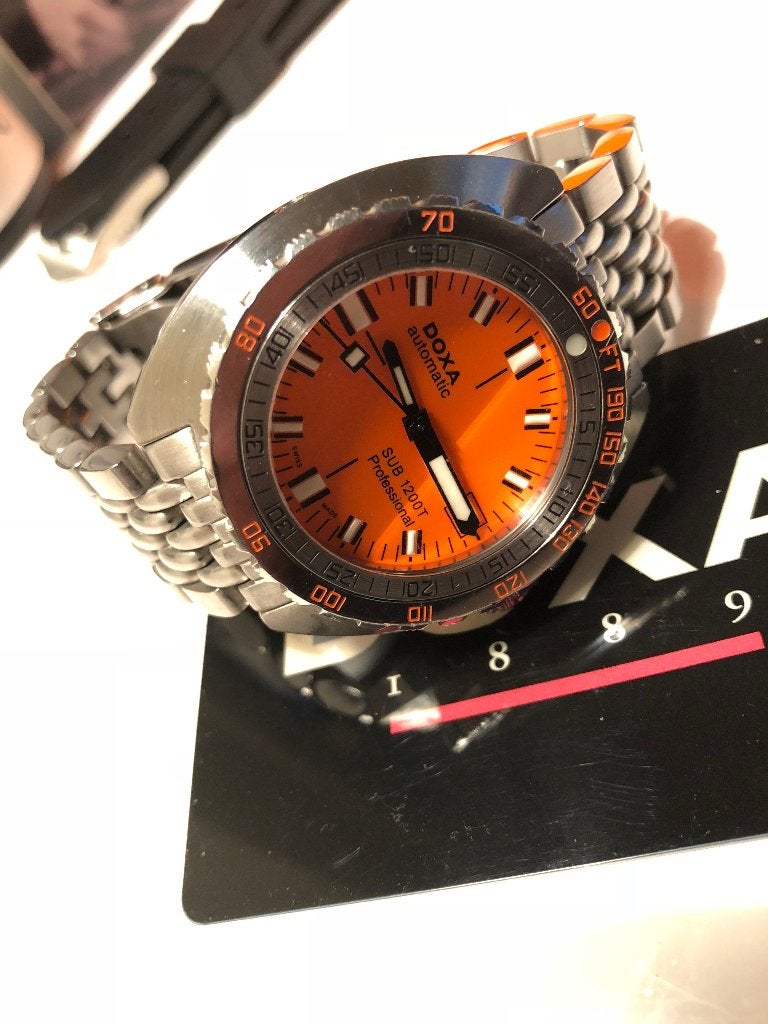 Foto 7 van Doxa 1200T Duikhorloge (limited nr 030 van 1200)