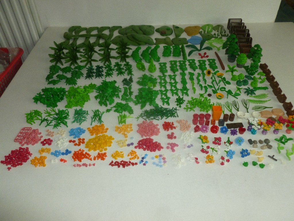 Playmobil Onderdelen Struiken+Bloemen ea. Per Stuk Vanaf, Ophalen of Verzenden, Gebruikt, Losse onderdelen, Overige typen