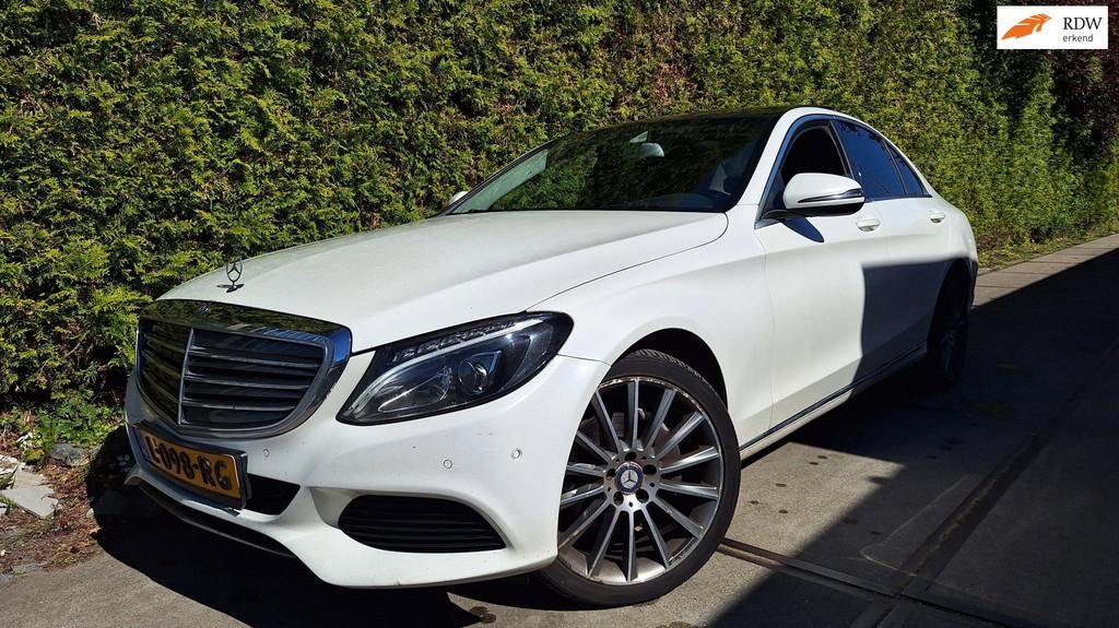 Mercedes-Benz C-klasse 250 CDI Prestige, Auto's, Mercedes-Benz, Automaat, Achterwielaandrijving, 4 cilinders, Wit