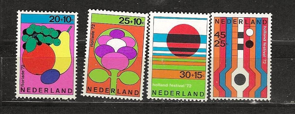 Nl 1003-1006 postfris, Ophalen of Verzenden, Na 1940, Postfris