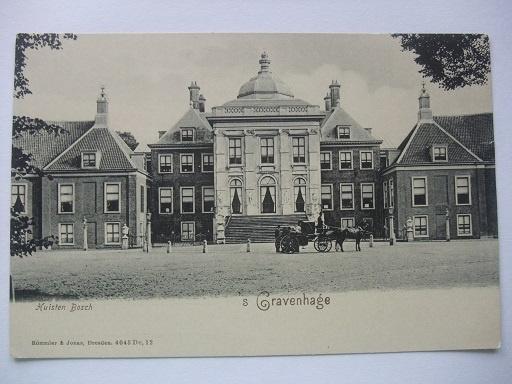 P260 Den Haag - Huis ten Bosch, Verzenden, Voor 1920, Ongelopen, Zuid-Holland