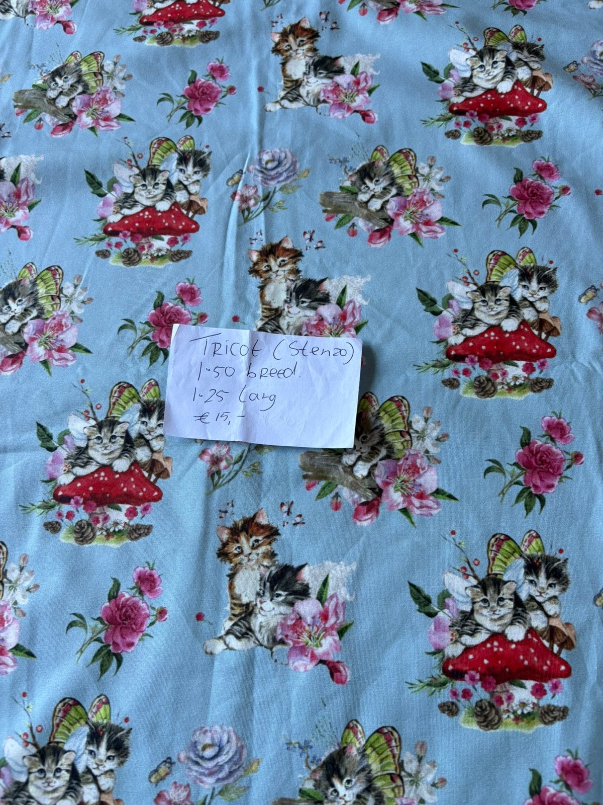 Tricot stof Stenzo, Ophalen, Nieuw, Overige typen