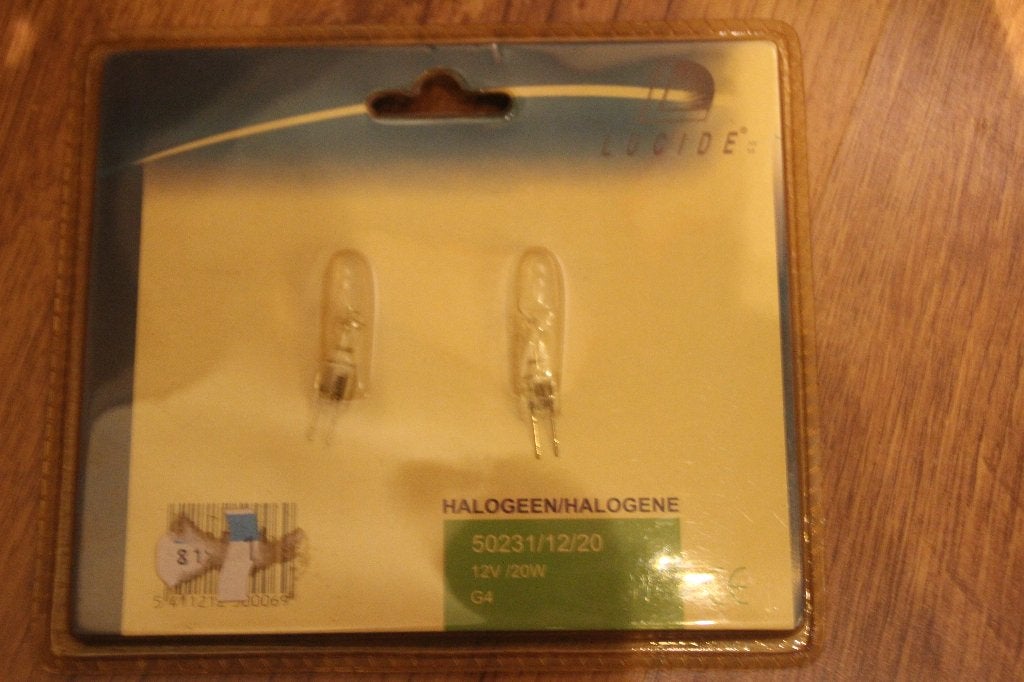 halogeen lampjes g4, Ophalen of Verzenden, Nieuw, G4, Halogeenlamp
