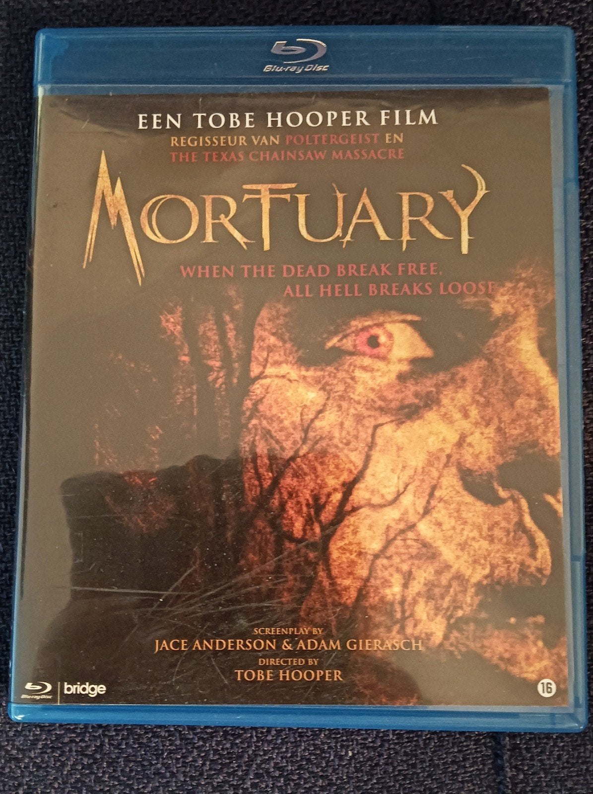 Tobe Hooper's Mortuary bluray NL ondertiteld, Ophalen of Verzenden, Zo goed als nieuw, Horror