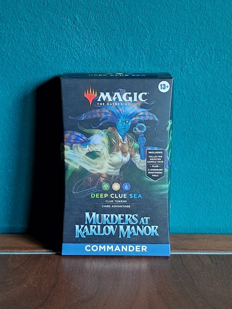 Deep Clue Sea, Ongeopende Commander Deck, Hobby en Vrije tijd, Verzenden, Nieuw, Speeldeck