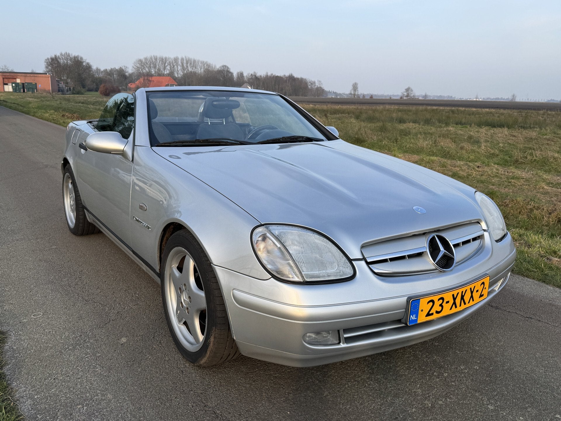 Mercedes-Benz SLK 230 K. (bj 1997, automaat), Auto's, Automaat, Achterwielaandrijving, Cabriolet, Bedrijf