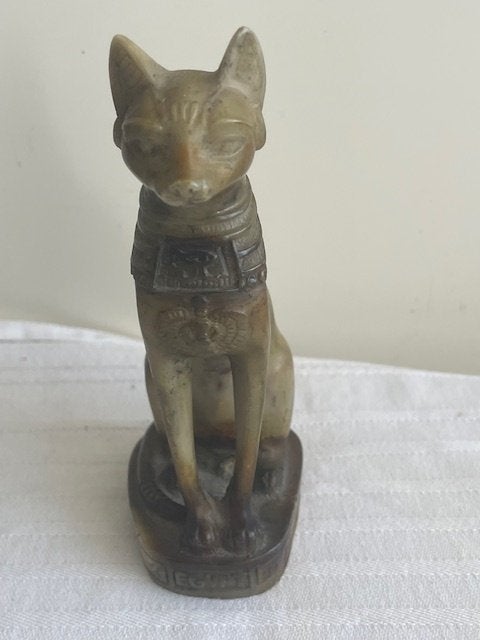 Egyptisch Bastet Kattenbeeldje, Verzamelen, Ophalen of Verzenden, Zo goed als nieuw