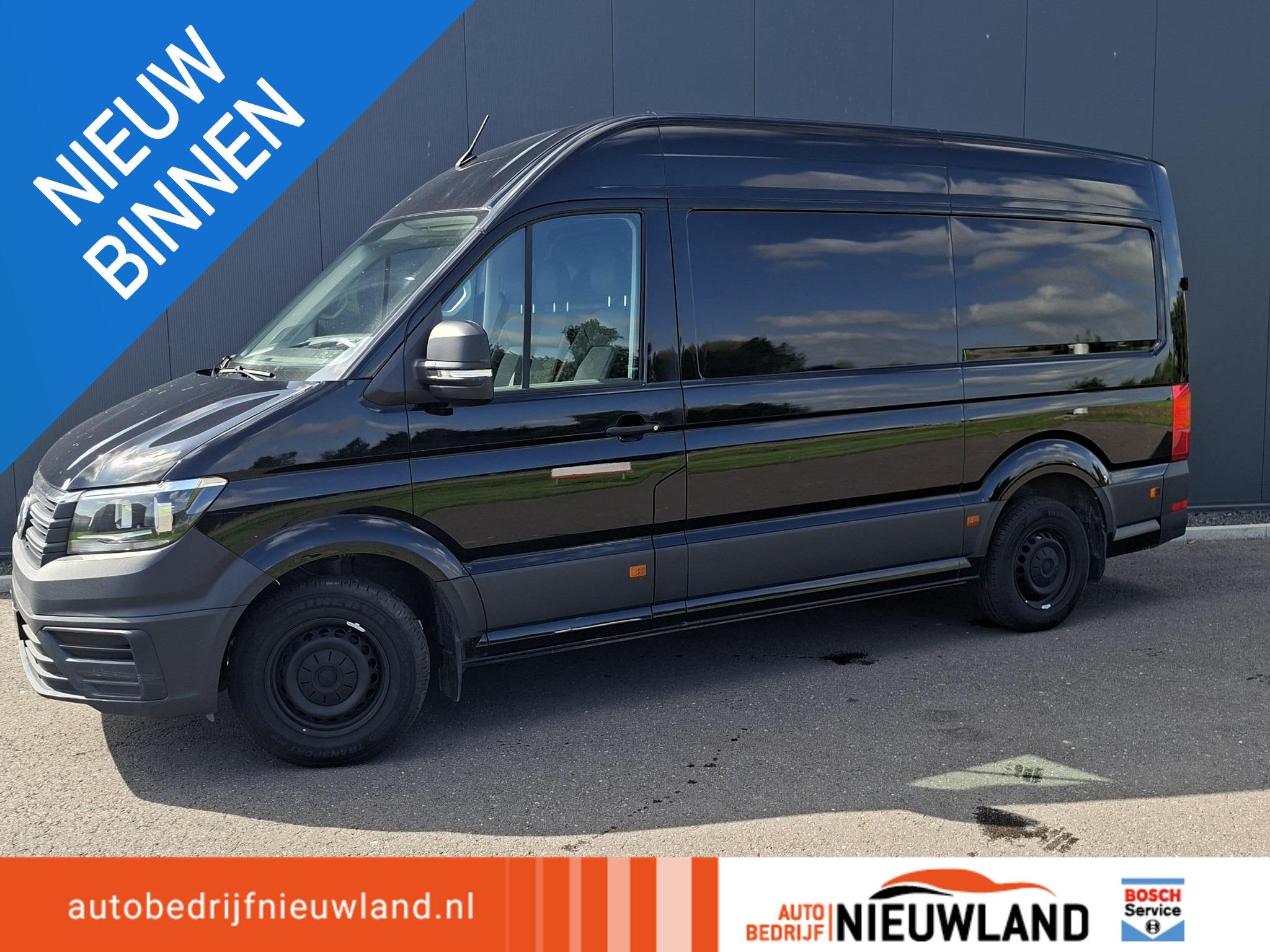 Volkswagen Crafter 35 2.0 TDI L3H3 |leer|cruise controle|air, 13 km/l, Achterwielaandrijving, Gebruikt, Euro 6