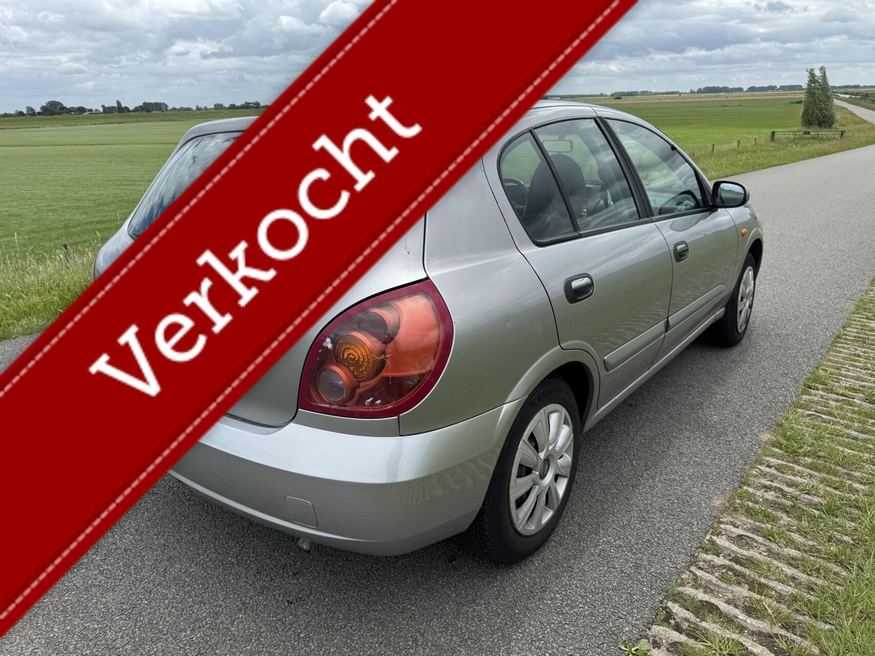 Nissan Almera 1.5 Acenta advertentie fijne goed rijdende aut, Auto's, Gebruikt, 4 cilinders, Met garantie (alle), Bedrijf