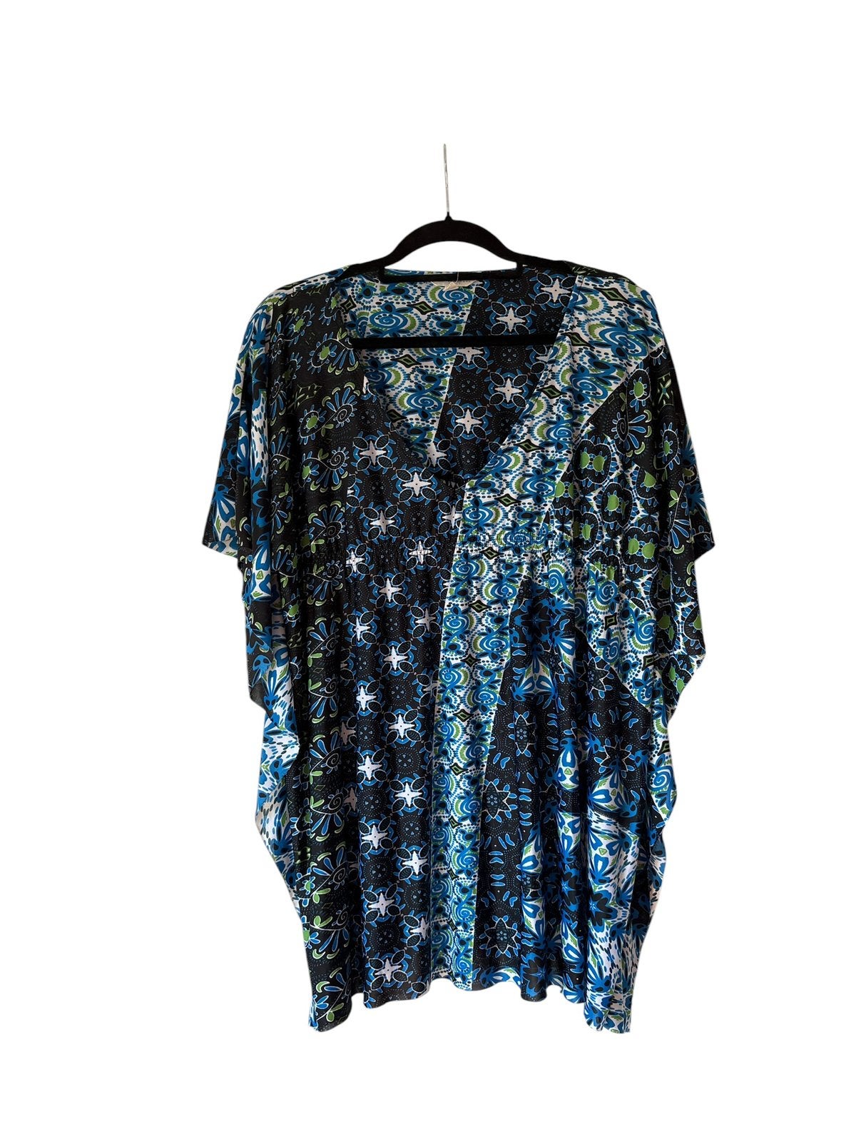 Zara Trafaluc tuniek – maat L – boho print, Kleding | Dames, Blauw, Maat 42/44 (L), Ophalen of Verzenden, Gedragen