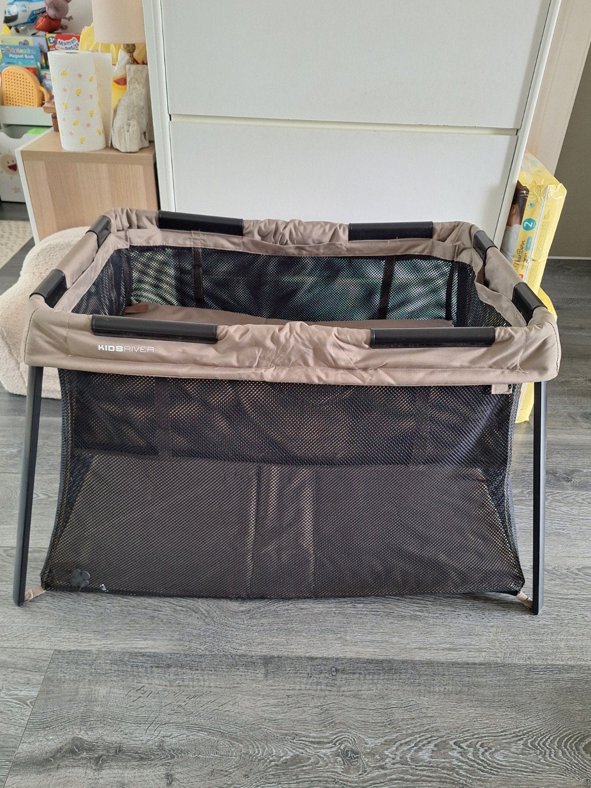 Kidsriver Reis Camping Bedje Compact, Kinderen en Baby's, Kinderkamer | Bedden, Ophalen, Gebruikt, Minder dan 140 cm, Minder dan 70 cm
